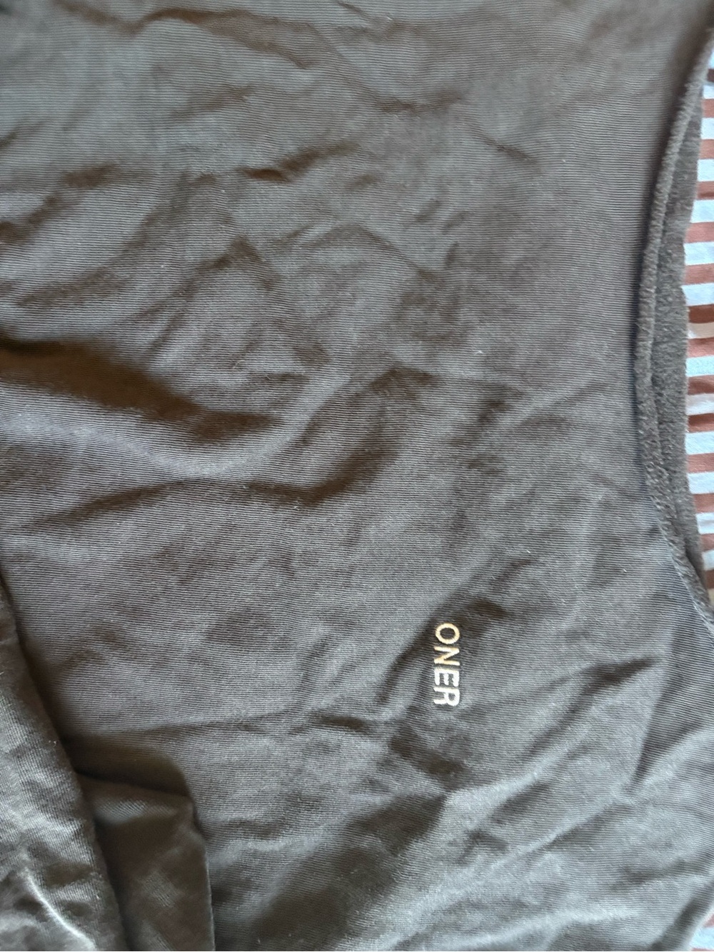Oner Active Off-the-Shoulder Women’s Sweater in Dark Olive - Picture 2 of 2